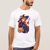 Halloween witch tシャツ (正面)