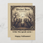 Halloween Witches, Halloween Witches Brew, ノートカード (正面/裏面)
