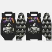 Halloween Witches Night Party Candy Box フェイバーボックス (見開き)