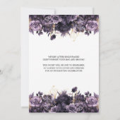 Halloween Witches Tea Party 招待状 (裏面)