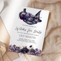 Halloween Witches Tea Party