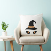 Halloween witchy cat クッション (椅子)