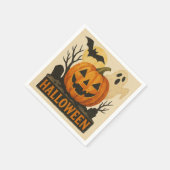 Halloween with a sensual collage technique スタンダードカクテルナプキン (角)