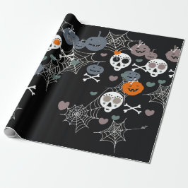 Halloween wrapping paper ラッピングペーパー