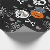 Halloween wrapping paper ラッピングペーパー (角)