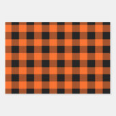 Halloween wrapping paper| Orange  ラッピングペーパーシート (正面3)