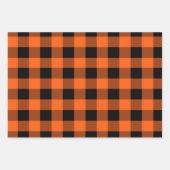 Halloween wrapping paper| Orange  ラッピングペーパーシート (正面2)