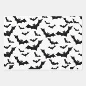 Halloween wrapping paper| Spooky, Bat ラッピングペーパーシート (正面2)