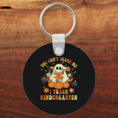 Halloween You Can't E Me I Teach Kindergarten Teac キーホルダー (正面)