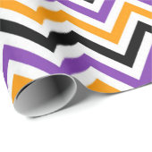 Halloween Zigzag – Bold Seasonal Pattern ラッピングペーパー (ロールコーナー)
