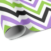 Halloween Zigzag – Bold Seasonal Pattern ラッピングペーパー (ロールコーナー)