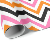 Halloween Zigzag – Bold Seasonal Pattern ラッピングペーパー (ロールコーナー)