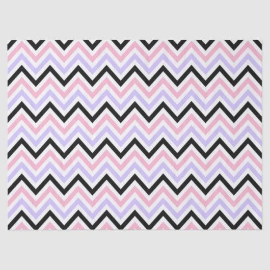 Halloween Zigzag – Bold Seasonal Pattern 薄葉紙 (正面)