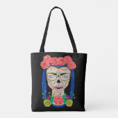 Halloween Zombie Cinco de Mayo Fiesta トートバッグ (裏面)