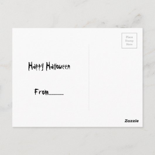 Halloween Zombie Cinco de Mayo Fiesta ポストカード (裏面)