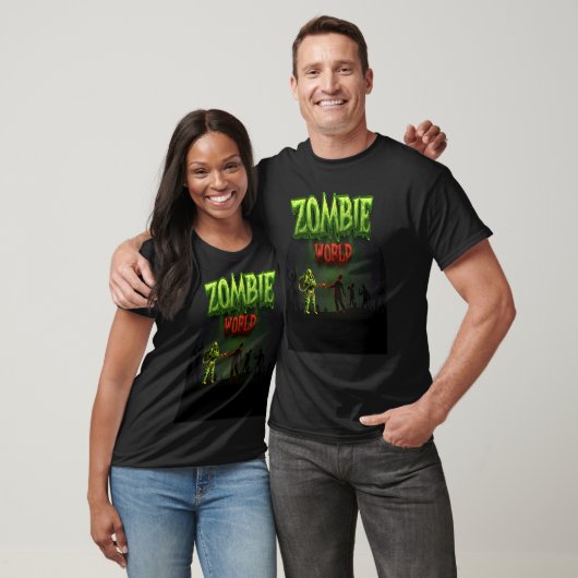 Halloween Zombie World killing zombies Brain  Boys Tシャツ (ユニセックス)