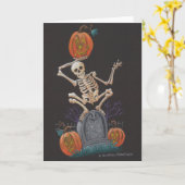 HalloweenCard カード (黄色い花)
