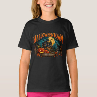 Halloweentown Est 1998 レトロハロウィンキッズ Tシャツ