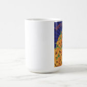 Hallowenの黒猫のマグ コーヒーマグカップ (中央)