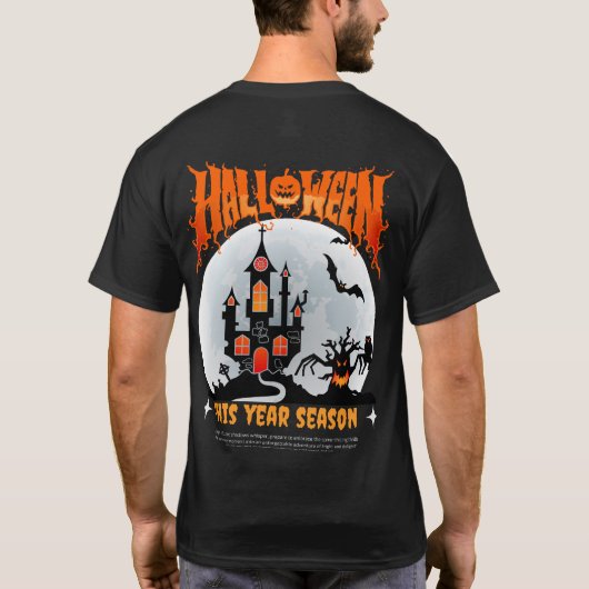 HALLOWEN  TSHIRT Tシャツ (裏面)