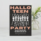 HallowTeenパーティー、10代ハローウィンパーティ 招待状 (スタンド正面)