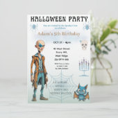 Hallowwen Birthday Party Invitation 招待状 (スタンド正面)