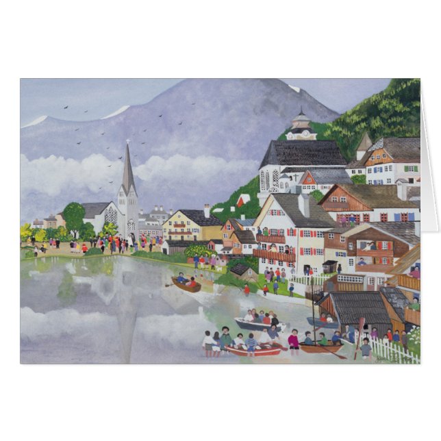 Hallstadtオーストリア1995年 (正面横)