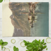 Hallstatt、オーストリア キッチンタオル (折り畳み)