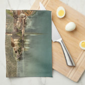 Hallstatt、オーストリア キッチンタオル (四つ折り)