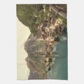 Hallstatt、オーストリア キッチンタオル (縦)