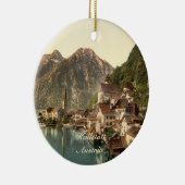 Hallstatt、オーストリア セラミックオーナメント (右)