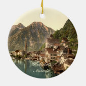 Hallstatt、オーストリア セラミックオーナメント (裏面)