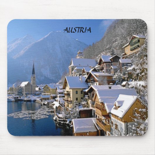 HALLSTATT、オーストリア マウスパッド (正面)
