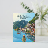 Hallstatt Austria ポストカード (スタンド正面)