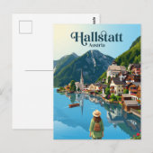 Hallstatt Austria ポストカード (正面/裏面)