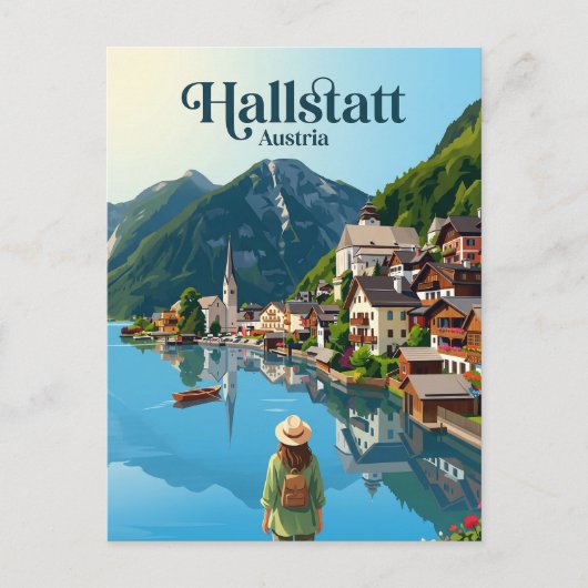 Hallstatt Austria ポストカード (正面)