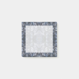 Hallways Blue Abstract Watercolor Art ポストイット