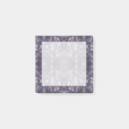 Hallways Dark Purple Abstract Watercolor Art ポストイット