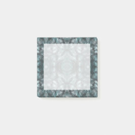 Hallways Green Abstract Watercolor Art ポストイット