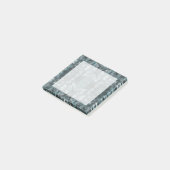 Hallways Green Abstract Watercolor Art ポストイット (アングル)