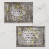 Halmorteのボヘミアのユニークなプロフェッショナル 名刺 (正面/裏面)