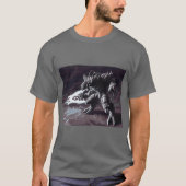 Halo Elite Artwork Energy Sword boy Tシャツ (正面)