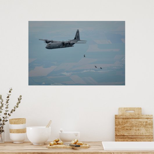 Halo Jump Poster ポスター (キッチン)