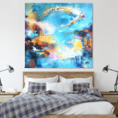 Halo of Tides キャンバスプリント (インサイチュ (寝室))