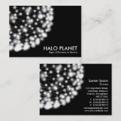 Halo Planet – 黒 名刺 (正面/裏面)