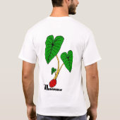 HALOA Tシャツ (裏面)