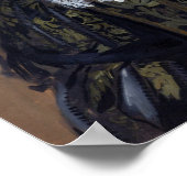 Hals – 女性のポートレート ポスター (角)