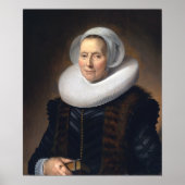 Hals – 本を持つ ポスター (正面)