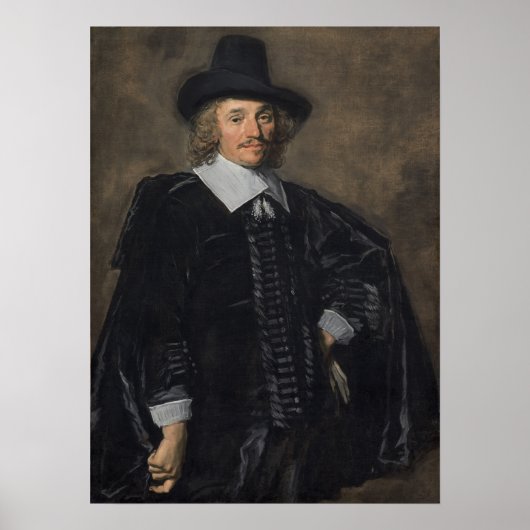 Hals – 男のポートレート ポスター (正面)