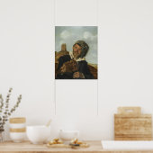 Hals – 男遊のバイオリン砂丘の風景 ポスター (キッチン)